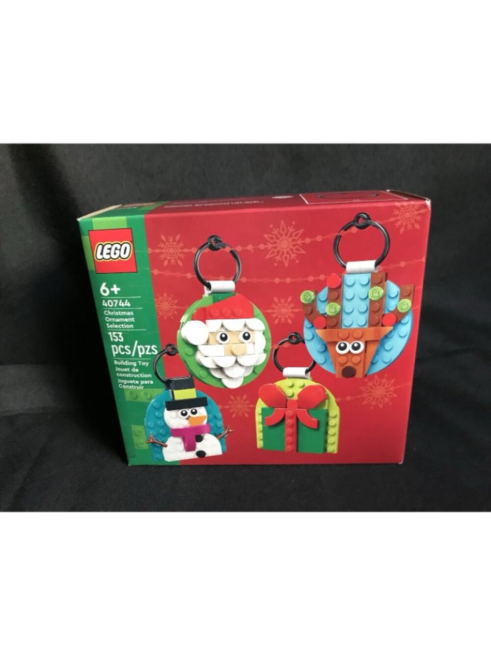 LEGO Authentic Christmas Ornament Selection Building Set Toy 40744 - Picture 3 of 5